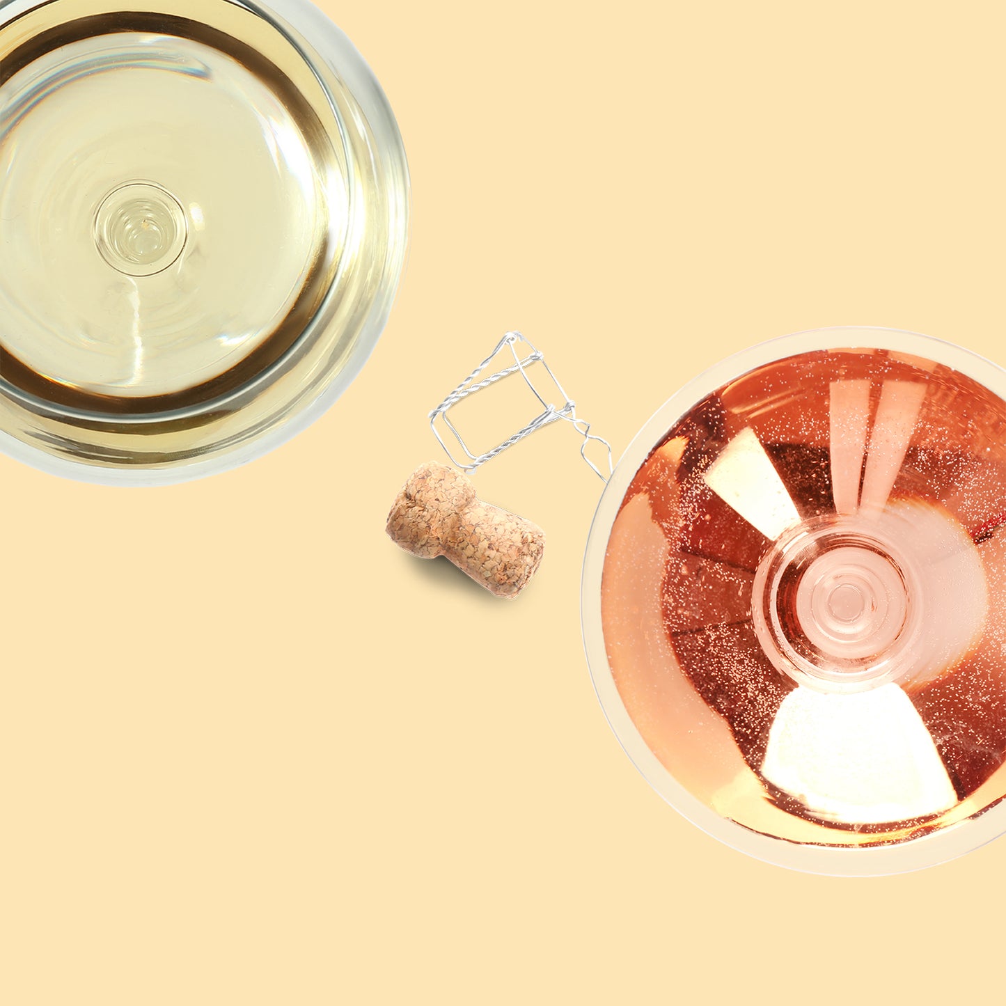 Rosé- und Weißweinverkostung